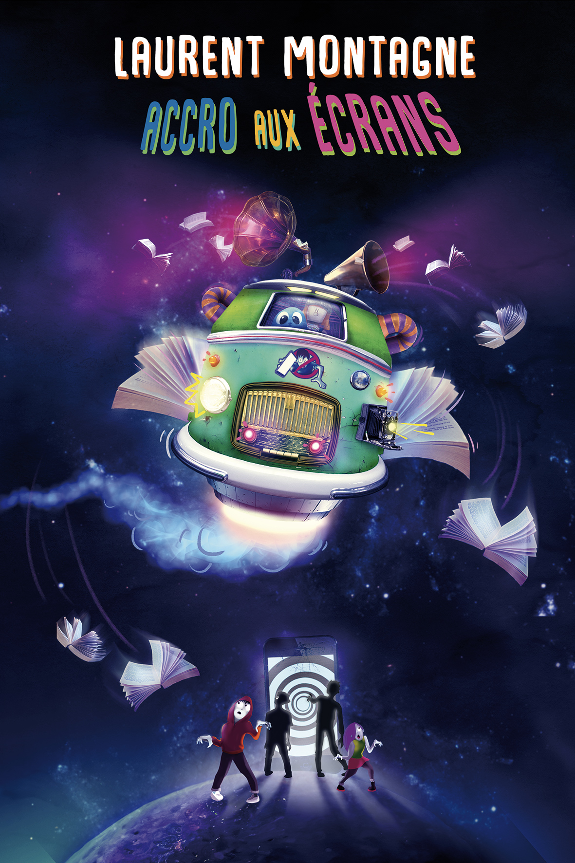 Affiche Accro aux écrans